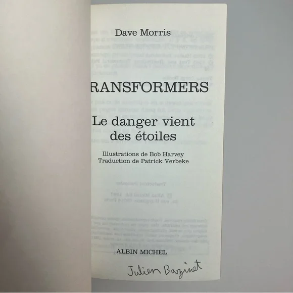 80s Vintage Transformers French Book Livre Jeu Vous êtes le héro 1980s Francais - Picture 4 of 7